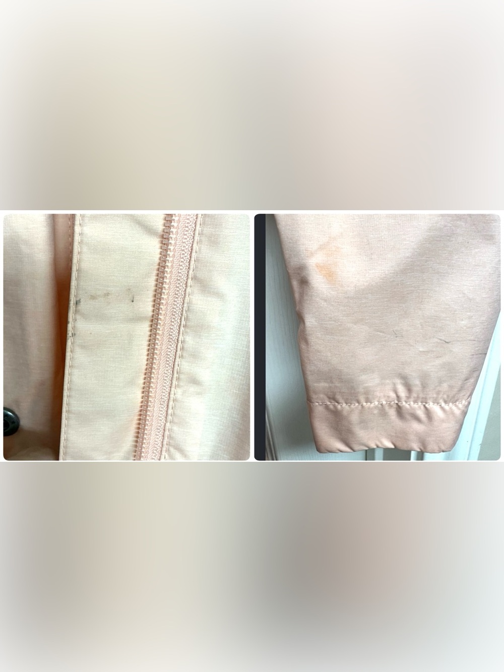 Merrell Women’s Sz XS Peach Select X Dry Waterproof Rain Wind Packable Jacket - Picture 9 of 9